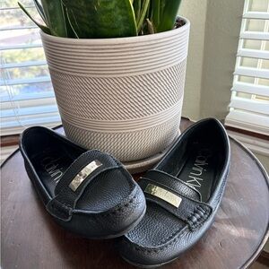 Calvin Klein Black Moccasins
